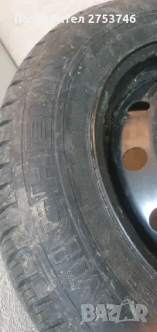 Резервна гума за Пежо,Ситроен 195/65/15 за 4болта, снимка 3 - Гуми и джанти - 48028932