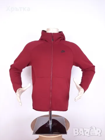 Nike Tech Fleece - Оригинално мъжко горнище размер S, снимка 3 - Спортни дрехи, екипи - 48706921