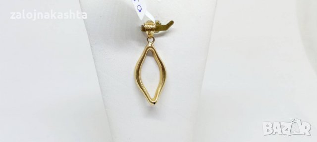 Нова Златна висулка-0.89гр/14кр, снимка 2 - Колиета, медальони, синджири - 38059605