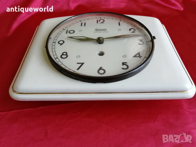  Стенен Керамичен Часовник Garant Schwebe-Anke, снимка 2 - Антикварни и старинни предмети - 30508347