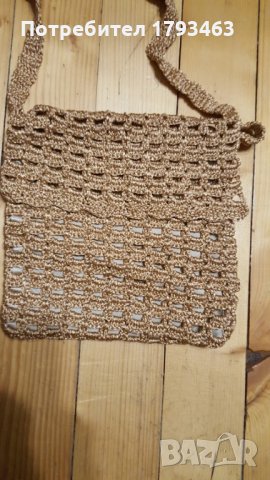 Ръчно плетена дамска чанти 