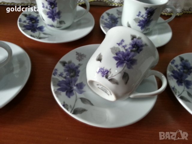 Немски порцелан чаши за чай кафе , снимка 2 - Антикварни и старинни предмети - 42769481