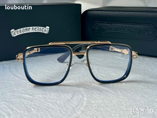 CHROME HEARTS прозрачни слънчеви,диоптрични рамки очила за компютър, снимка 7 - Слънчеви и диоптрични очила - 44641943