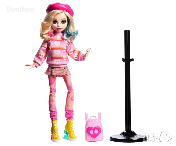 Колекционерска кукла Monster High Wednesday: Енид Синклер, снимка 3 - Кукли - 53275533