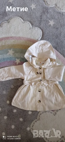 Бебешко палтенце, снимка 3 - Бебешки якета и елеци - 51187645