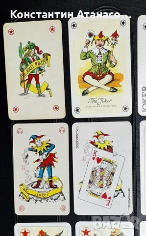 Стари карти-Жокери , снимка 8 - Колекции - 52437012