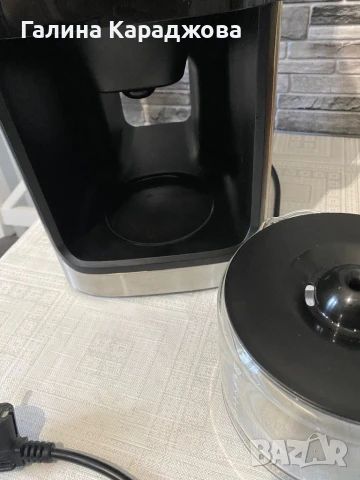 Шварц кафемашина с мелачка Philips Grind & Brew Filter (HD7767/00), снимка 8 - Кафемашини - 50827948