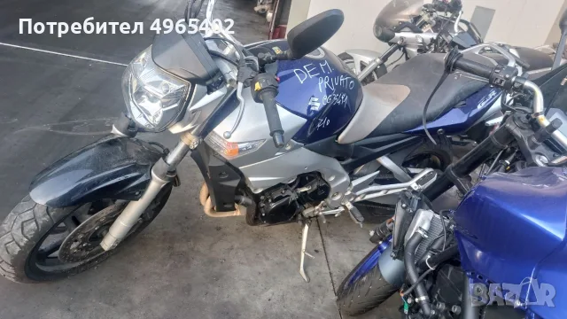 Suzuki gsr 600 на части