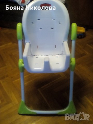 Столче за хранене Лорели, модел Yam Yam Green Toy Train , снимка 1