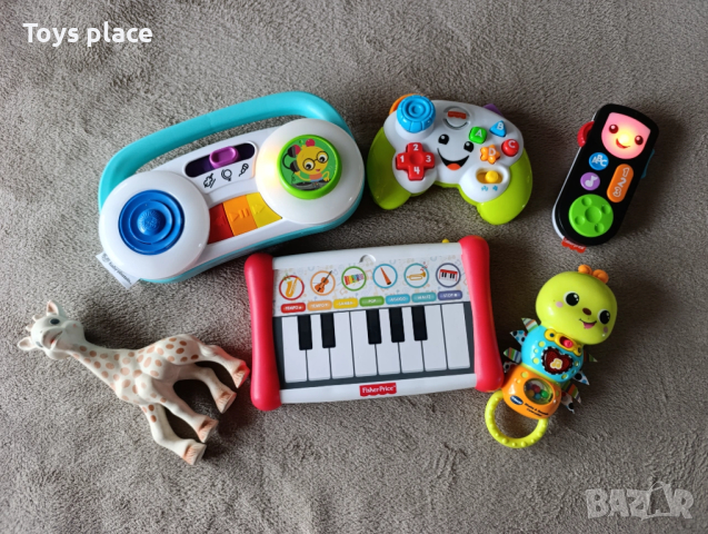 Бебешки музикални играчки Fisher Price, жирафче Софи, снимка 2 - Музикални играчки - 54077955