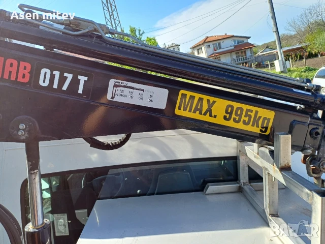 самосвал с Кран рено мастер , снимка 13 - Индустриална техника - 50688455