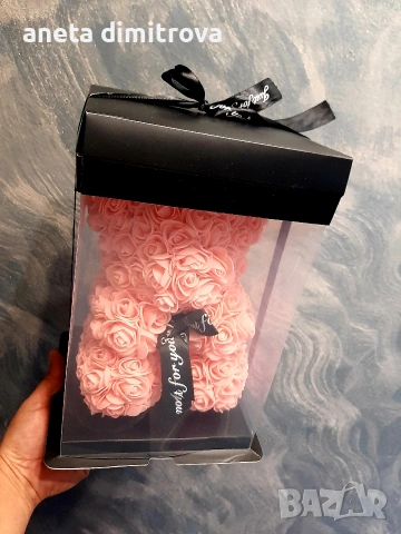 Мече от рози , снимка 5 - Романтични подаръци - 53053698