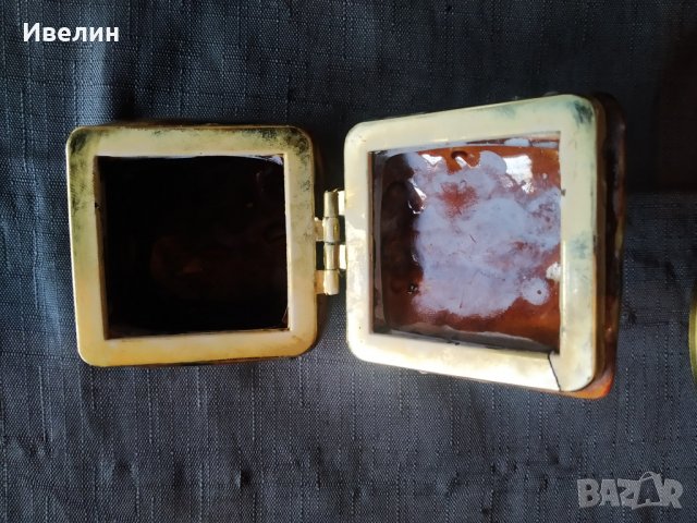 керамична кутийка за бижута, снимка 3 - Антикварни и старинни предмети - 30556456