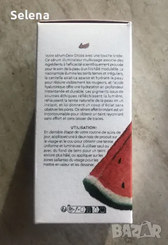 Тониран серум Glow Recipe Watermelon Glow Niacinamide Hue Drops, снимка 6 - Козметика за лице - 49919594