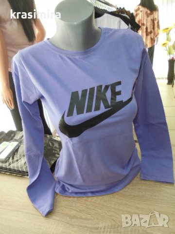 нови блузки на ''Nike'' в лилаво-S,М,Л,ХЛ,2ХЛ, снимка 3 - Спортни екипи - 38272112