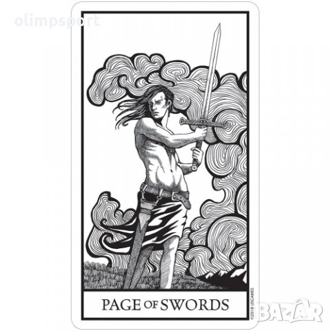 карти таро USG BIANCO NERO нови  , снимка 3 - Карти за игра - 39795268