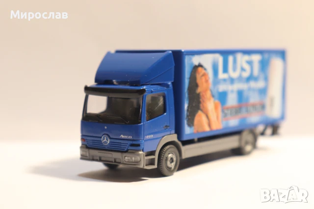 WIKING H0 1/87 MERCEDES ATEGO  KАМИОН МОДЕЛ TIR, снимка 2 - Колекции - 51145935