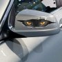 Високо качествен 3Д 3D стикер лепенка очи на котка за кола автомобил джип мотор колело, снимка 1 - Аксесоари и консумативи - 31091659