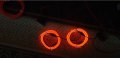 Интериорна ЛЕД лента за автомобил червен цвят 5бр + захранва, снимка 4