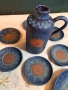 комплект немска керамика ръчна изработка 29/1, снимка 6