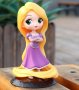 Рапунцел Rapunzel дълга коса голяма на стойка фигурка за украса на торта и игра pvc пластмаса