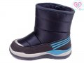 №22,23, Детски ботуши тип апрески за момче WEESTEP тъмно сини с велкро, снимка 2