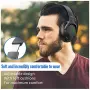 Безжични Bluetooth слушалки с ANC, до 100ч батерия, over-ear, снимка 5