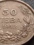 МОНЕТА 50 лева 1943г. Царство България Борис трети за КОЛЕКЦИЯ ДЕКОРАЦИЯ 32911, снимка 3