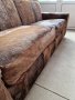 НОВИ ! УНИКАТ! Дивани Естествена Кожа с косъм Елен внос от Германия , снимка 3