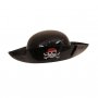 1751 Пластмасова черна пиратска шапка, снимка 2