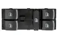 Бутон ключ за стъкла, Volkswagen, VW Golf 5, Passat B6, Tiguan, Хром, снимка 2