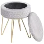 Елегантна табуретка с място за съхранение OTTOMAN O201905G, снимка 2