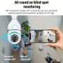 Wi-Fi камера електрическа крушка за видеонаблюдение, снимка 4
