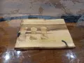 Ръчно изработена дъска от орех и смола, снимка 2