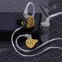 Linsoul KZ ZSN PRO X – Hi-Fi жични слушалки с хибридни драйвери 1BA + 1DD, сменяем кабел, снимка 4
