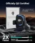 Ново Qi2 15W MagSafe Зарядно за Кола с RGB, Вентилатор и Стабилна Фиксация, снимка 7