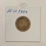 20 стотинки 1954, снимка 1