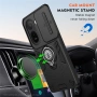 Калъф за Xiaomi Redmi A7 Pro 4G с Капаче за Камера и Стойка - PC+TPU, 3 цвята, снимка 7