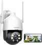 DEKCO 2K WiFi охранителна куполна камера, снимка 1 - Комплекти за видеонаблюдение - 42751890