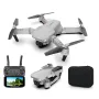 Дрон E88 PRO 4К с две HD камери, 1800 mAh батерия, 15 минути полет, снимка 3