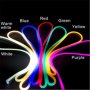 Неонов цветен (RGB) LED, плосък маркуч 5 или 10 метра, снимка 3