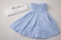 нежна бебешко синя рокля , снимка 2