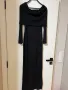 Нова универсален one size елегантна официална дълга черна еластична парти секси рокля , снимка 5