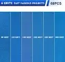 Нов комплект Шкурка SpeTool 150 мм с 49 дупки, комплект шкурки от 60 части, зърнистост 400, снимка 3