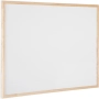 Bi-Office Бяла дъска с дървена рамка, 80 x 60 см Размери на продукта: ‎80 x 60 x 1,5 см; 1,75 кг , снимка 1