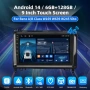 Mercedes Benz A/B Class W169 W639 W245 Vito 9” 2-DIN мултимедия с Android’14 6/128GB , снимка 2