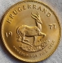 1 унция златна монета Кругерранд, Южна Африка, снимка 2