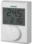 Чисто ново термостат за отопление Siemens с LCD дисплей, с батерия, RDH100, Бял, снимка 1