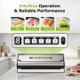 Вакуум машина за храна Bonenkitchen – неръждаема стомана, 5 функции, нова, снимка 3