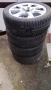 Алуминиеви джанти със зимни гуми 17', снимка 2